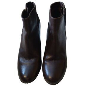 Cole Haan Grand OS Women's Size 8B Brown Ankle Boots Davenport  Block Heel